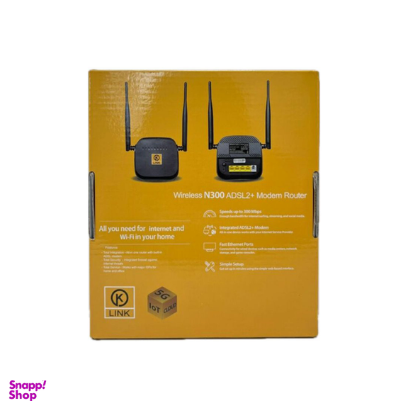 مودم روتر ADSL کی لینک مدل DSL 124