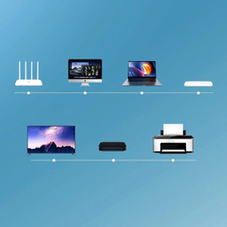 کابل شبکه Cat6A UTP یوگرین مدل NW102 کد 11206 طول 20 متر