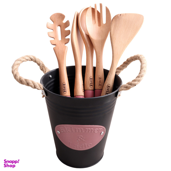 سرویس کفگیر و ملاقه 6 پارچه ریور کد SixSet