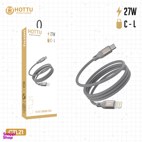 کابل شارژ Type-C به Lightning هوتو مدل CTL21 طول 1 متر