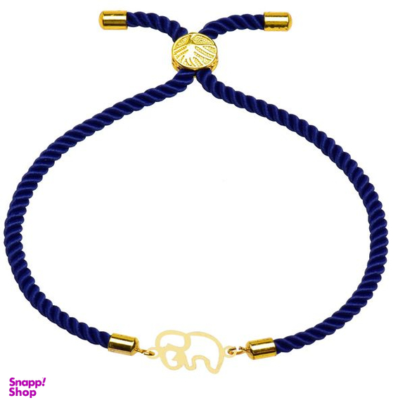 دستبند طلا 18 عیار زنانه کرابو طرح فیل مدل kr100285