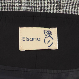 بارانی زنانه السانا مدل فرانه کد 231401 رنگ مشکی