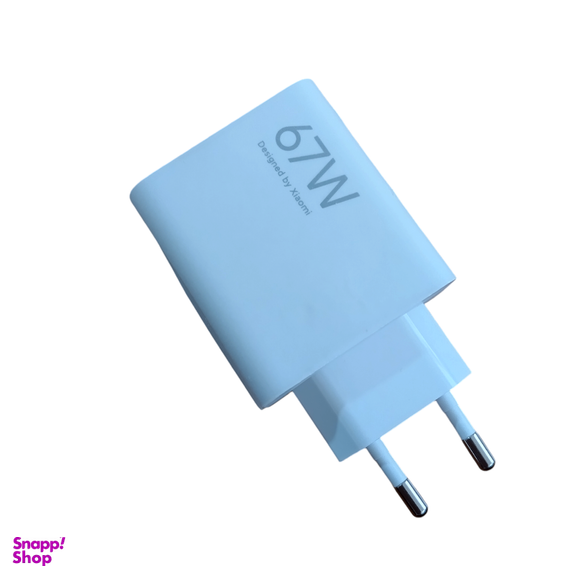 شارژر دیواری شیائومی مدل 67 وات به همراه کابل USB Type-C