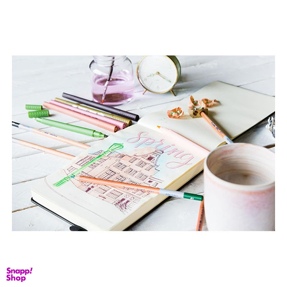 مداد رنگی آبرنگی حرفه‌ ای 48 رنگ برونزیل مدل Bruynzeel 8835H48