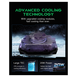 فن خنک کننده گوشی موبایل بلک شارک مدل FunCooler 3 Pro RGB