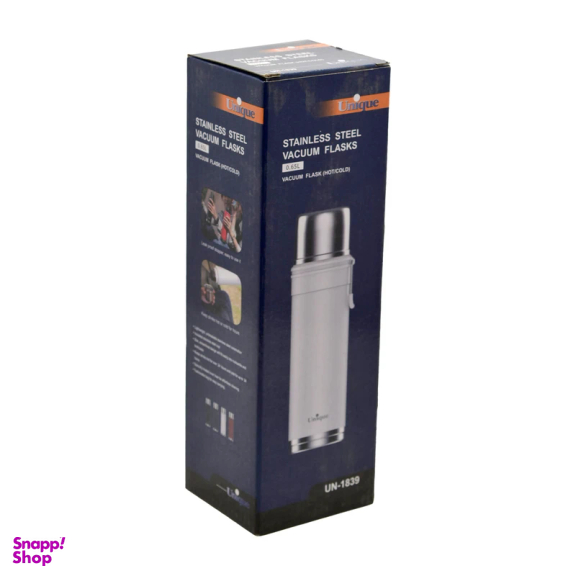 فلاسک یونیک مدل قلمی کد 1839 گنجایش 0.65 لیتر