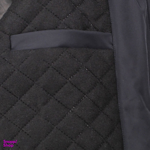 کاپشن مردانه والیانت استایل مدل کمرکش رنگ سرمه‌ای