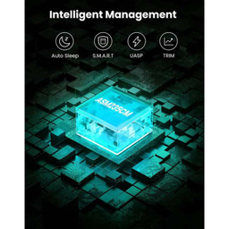 باکس هارد 2.5 اینچ Type-C 3.1 gen2 یوگرین US221