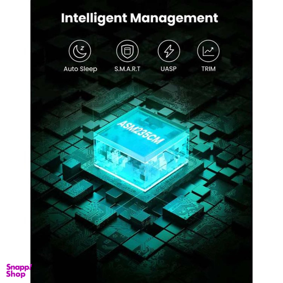 باکس هارد 2.5 اینچ Type-C 3.1 gen2 یوگرین US221