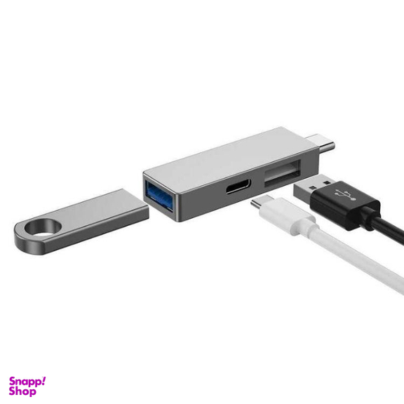 هاب USB-C ویوو 3 پورت مدل Alpha T02 Pro