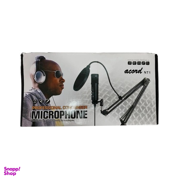 میکروفون استودیویی آکورد مدل microphone USB NT-1