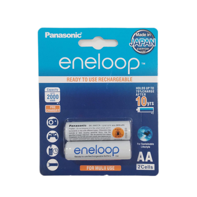 باتری قلمی پاناسونیک مدل انلوپ قابل شارژ بسته 2 عددی