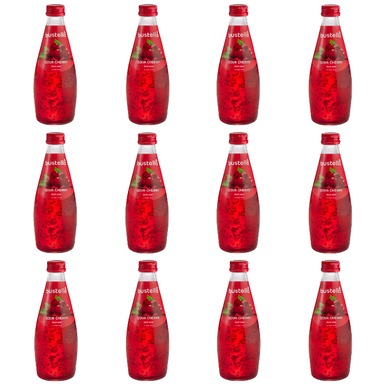 آبمیوه تخم شربتی آلبالو باستلو حجم 300 میلی لیتر بسته 12 عددی