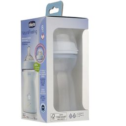 شیشه شیر چیکو مدل نچرال فیلینگ گنجایش 330 میلی لیتر