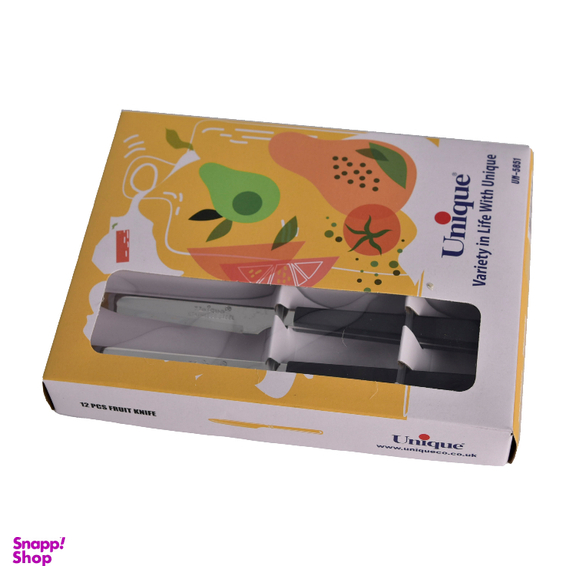 کارد میوه خوری 12 پارچه یونیک کد 5851