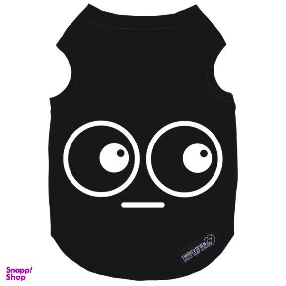 لباس سگ و گربه 27 طرح Eye Cartoon کد MH1478 رنگ مشکی