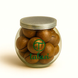 آجیل ماکادمیا لوکس طلایی وزن 130 گرم