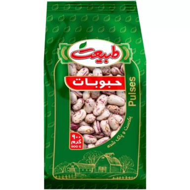 لوبیا چیتی طبیعت وزن 900 گرم