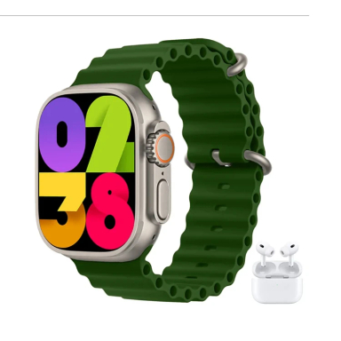 ساعت هوشمند و ایرفون بلوتوثی کیکویر مدل KW56 ULTRA3