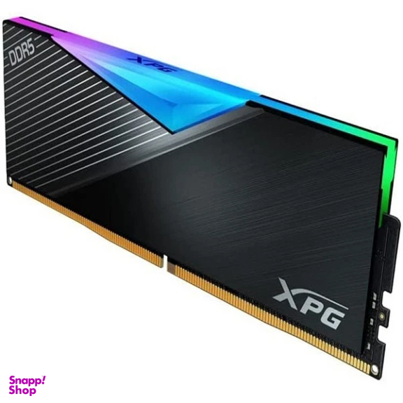 رم ای دیتا ایکس پی جی مدل LANCER RGB Black 7200 CL34 16GBx2 Dual