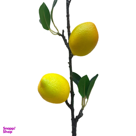 شاخه گل لیمو مصنوعی کد lemon-2x