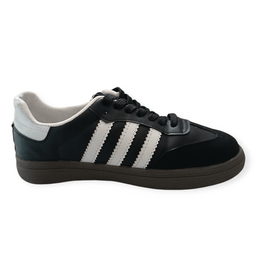 کفش روزمره زنانه طرح آدیداس سامبا کد 059 رنگ مشکی