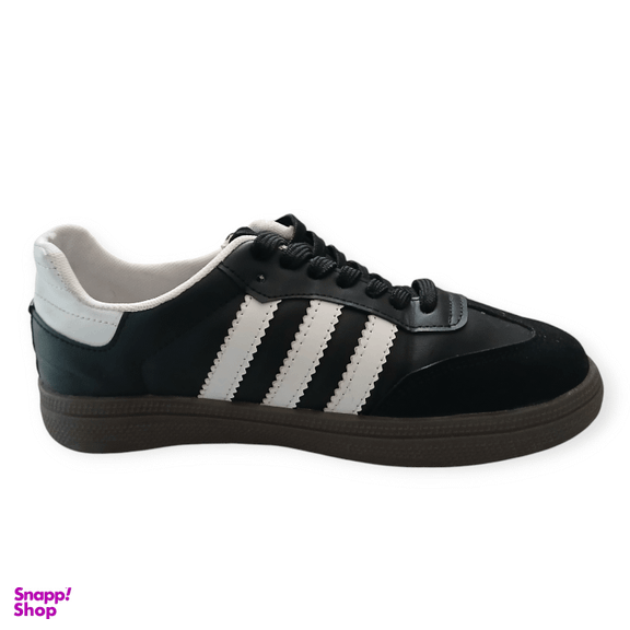 کفش روزمره زنانه طرح آدیداس سامبا کد 059 رنگ مشکی