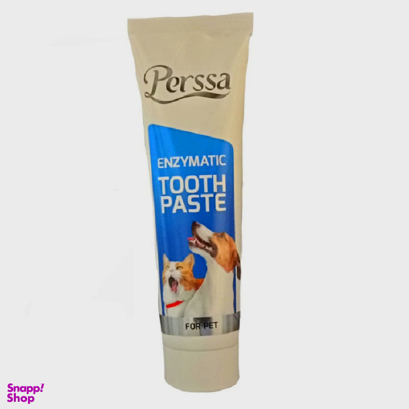 خمیر دندان سگ و گربه پرسا مدل Thooth paste وزن 100 گرم