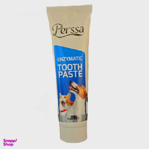 خمیر دندان سگ و گربه پرسا مدل Thooth paste وزن 100 گرم