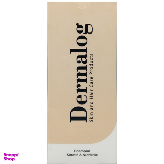 شامپو تقویت کننده مو درمالوگ مدل Keratin حجم 350 میلی لیتر