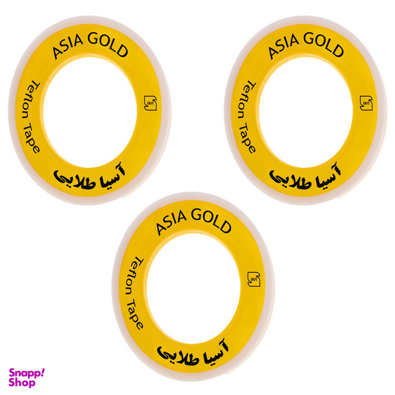 نوار تفلون آسیا گلد مدل Asia-3 مجموعه سه عددی