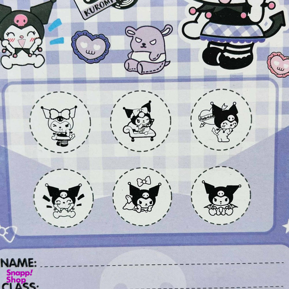 مهر مدل کرومی به همراه برچسب شب تاب بسته 6 عددی