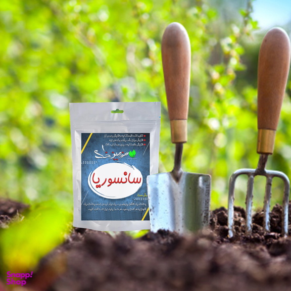 کود پودری سانسوریا سرزمین خاک وزن 50 گرم