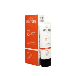 کرم ضد آفتاب بدون رنگ راسن SPF 30 مدل potent مناسب پوست های چرب حجم 40 میلی لیتر