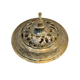 شکلات خوری برنجی قلم طرح طاووس