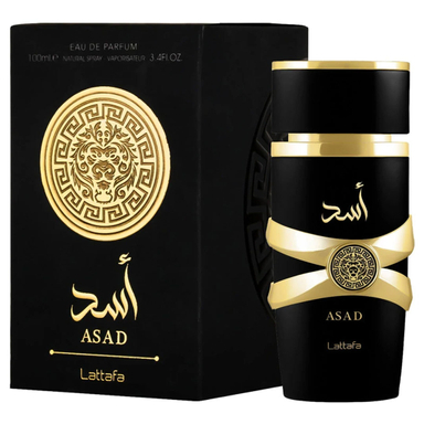 ادو پرفیوم مردانه لطافه مدل ASAD حجم 100 میلی لیتر