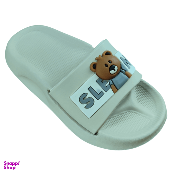 دمپایی بچگانه زیتون مدل الیت رنگ کرم