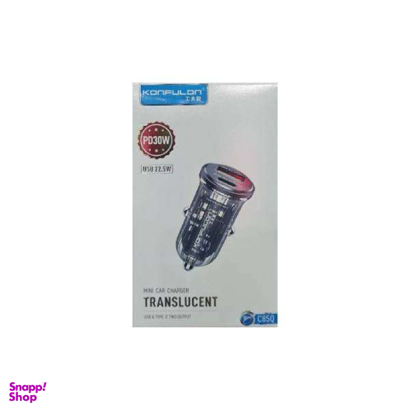 شارژر فندکی کانفلون مدل C85Q