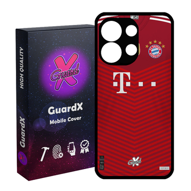 کاور گوشی موبایل گارد ایکس طرح بایرن مونیخ مدل Glass10384 مناسب برای شیائومی Redmi Note 13 4G