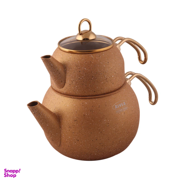 کتری قوری گرانیتی ریور مدل 58c ظرفیت ۲.۸ لیتر