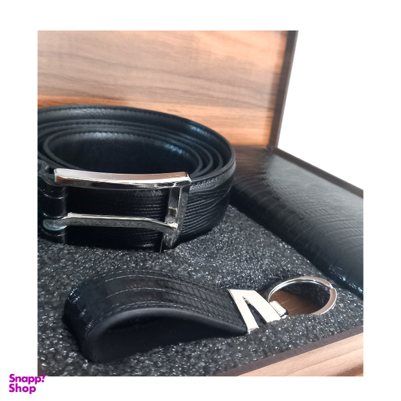 ست هدیه مردانه چرم طبیعی کد 3352