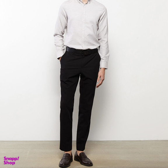 پیراهن آستین بلند یقه برگردان مردانه ال سی وایکیکی مدل Business Man