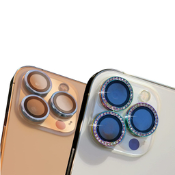 محافظ لنز دوربین بوف مدل Diamond-Luxury مناسب برای گوشی موبایل اپل iPhone 13 Pro Max / iPhone 13 Pro