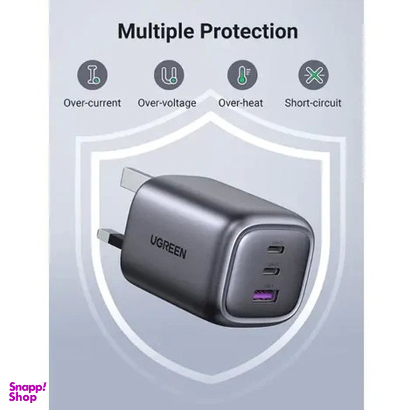 شارژر 65 وات یوگرین مدل CD306 GaN Nexode