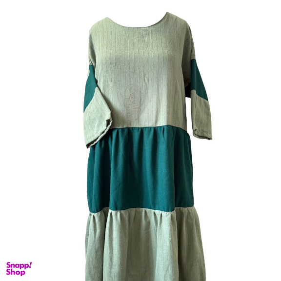 پیراهن زنانه صدف کد 052 رنگ سبز