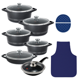 سرویس پخت و پز 15 پارچه ام جی اس طرح ایتالیا B