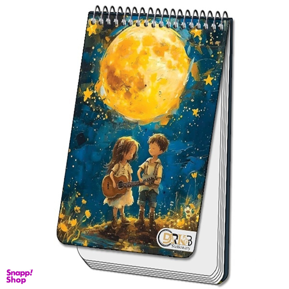 دفترچه یادداشت سیمی 80 برگ دارکوب مدل شازده کوچولو کد 138/3