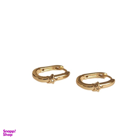 گوشواره زنانه ژوپینگ طرح نگین ستاره کد S480