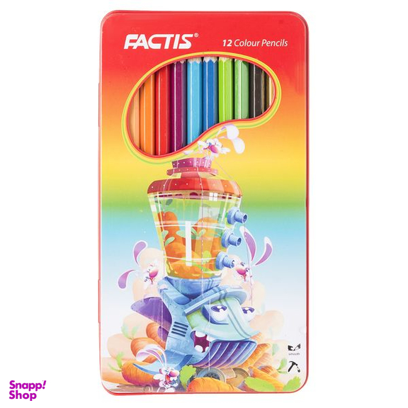مداد رنگی 12 رنگ فکتیس مدل F071120121004 طرح 3