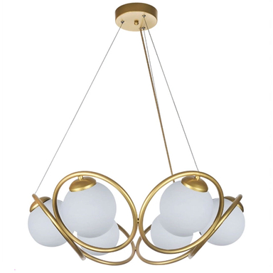 لوستر 6 شعله آرام مدل 812